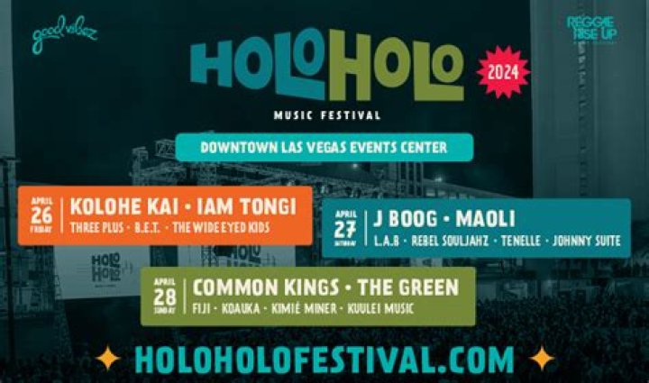 Holo Holo Music Festival Tickets at Downtown Las Vegas Events Center in