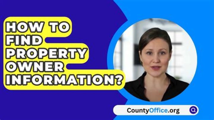How to Find Property Owner By Address CellTrackingApps