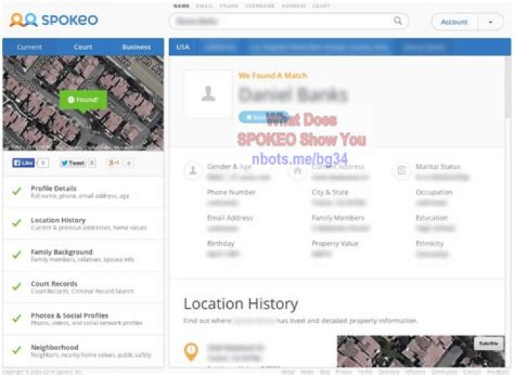 Image of Spokeo What Does Spokeo Show You Computer Search Results