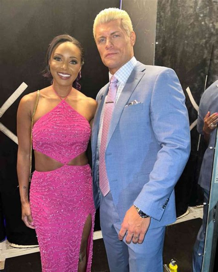 Is Cody Rhodes Wife Black Image to u