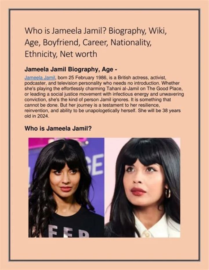 Jameela Jamil&rsquo;s Instagram, Boyfriend, Age, Net Worth & Bio Celeb Tattler