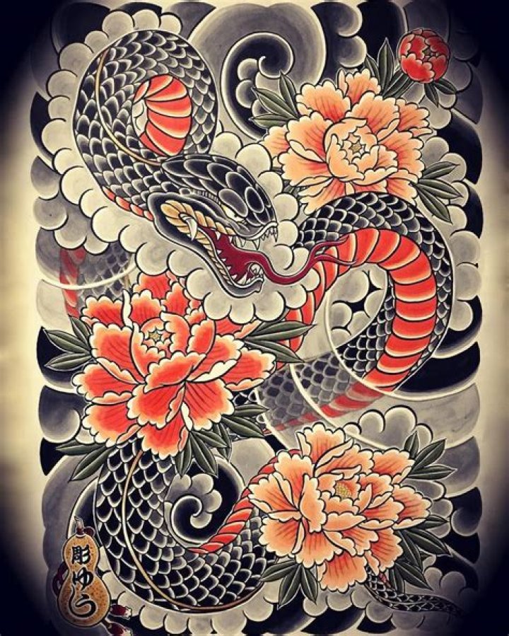 japanese tattoos sleeves Japanesetattoos Japanese snake tattoo