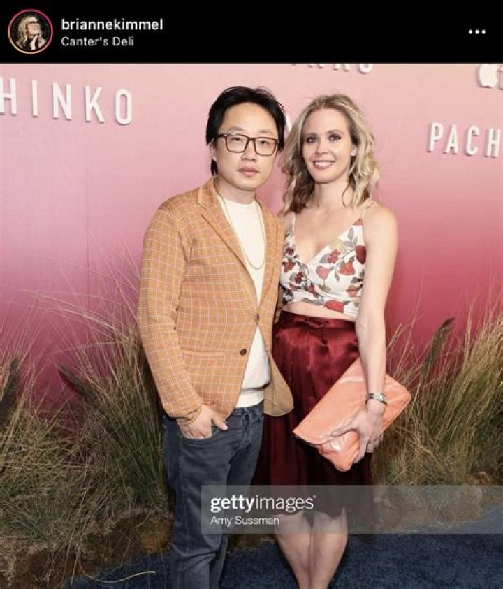 Jimmy O. Yang and Brianne Kimmel. Just found out they&rsquo;re dating. Good