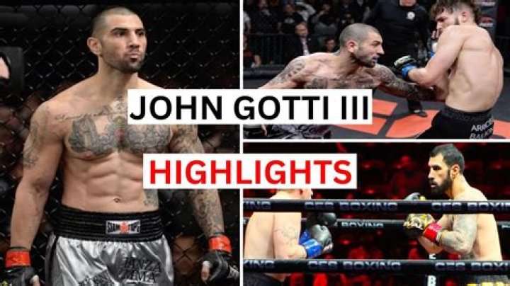 John Gotti III Fighting For Legacy UFC