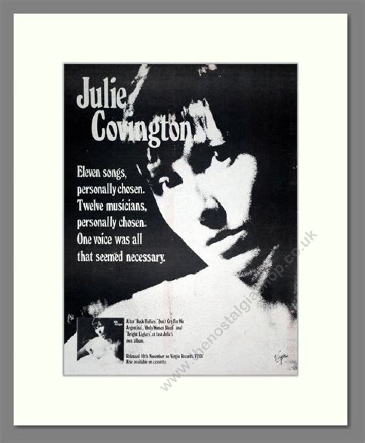 Julie Covington albums, songs, playlists Listen on Deezer