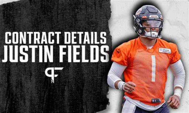 Justin Fields Salary And Contract