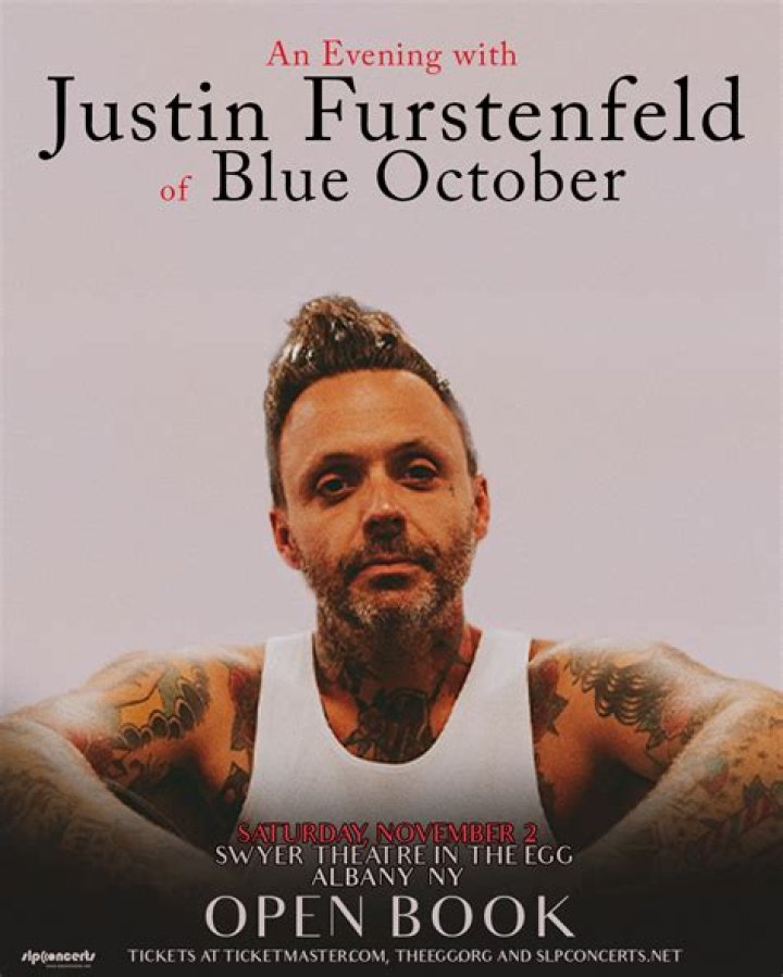 Justin Furstenfeld von Blue October live im Hard Rock Cafe