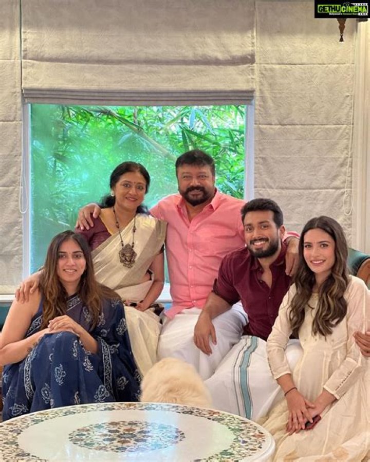 Kalidas Jayaram and longtime girlfriend Tarini Kalingarayar get engaged