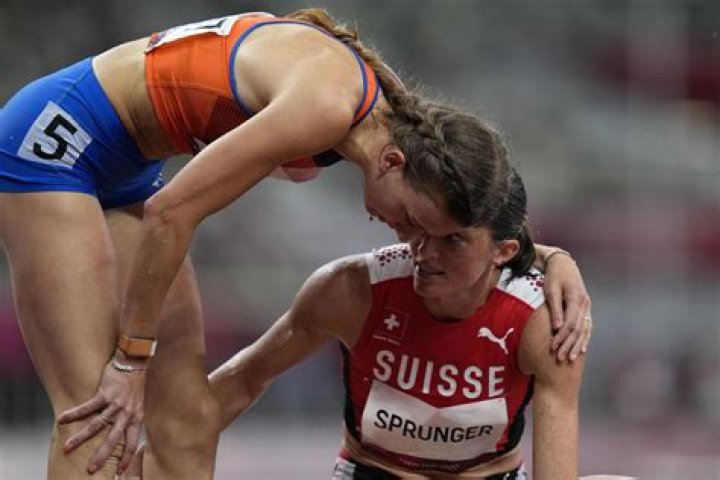 Kindness, empathy highlight humanity of Olympics &mdash; AP Photos