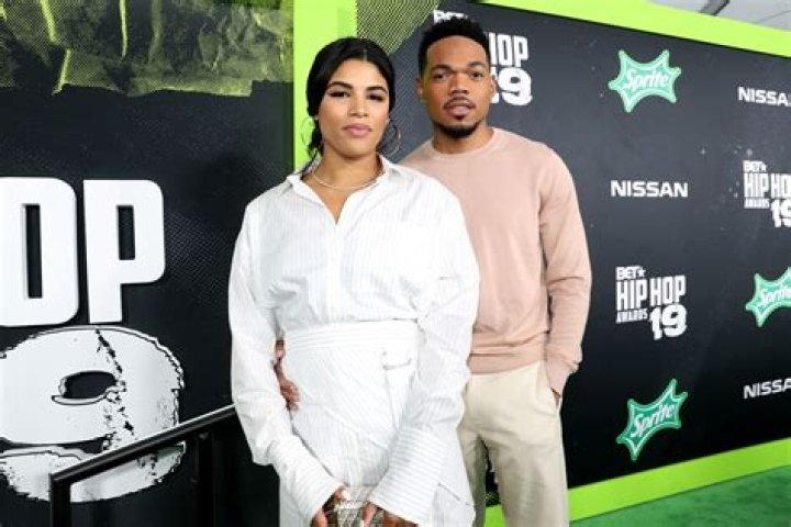 Kirsten Corley and Chance the Rapper at Clive Davis's 2020 PreGrammy