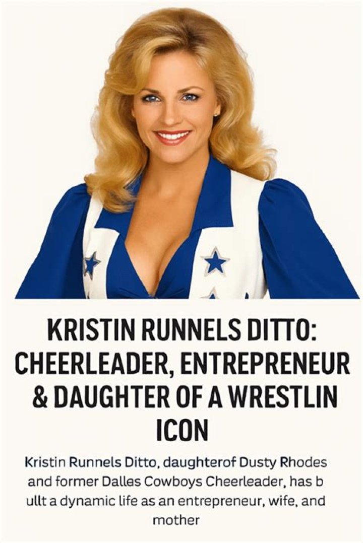 Kristin Runnels Ditto Bio Dusty Rhodes' Daughter MySportDab