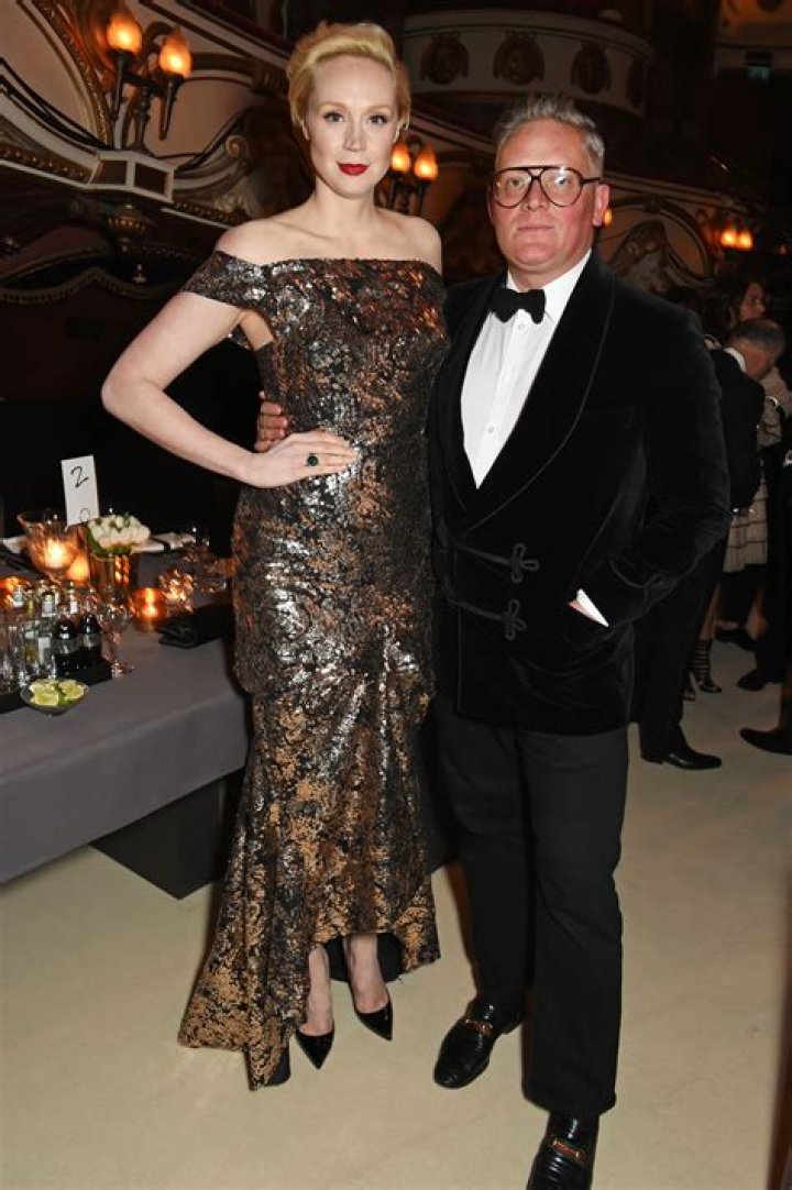Laura Bailey (Giles Deacon) Dezembro 2016 (British Fashion Awards