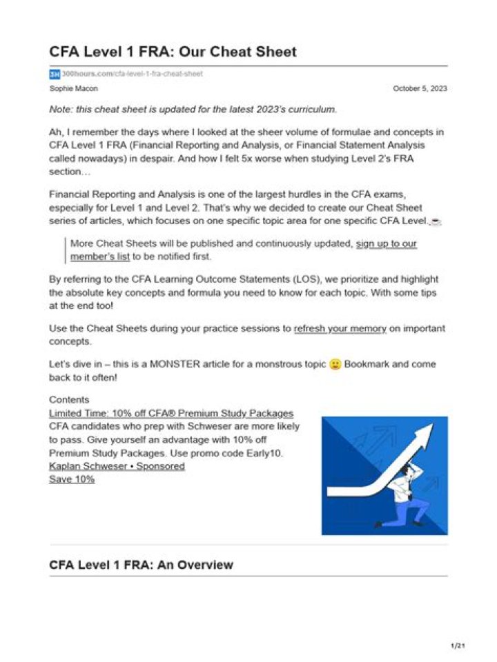 Level 1 FRA Understanding CFS Direct Method Peter Olinto YouTube