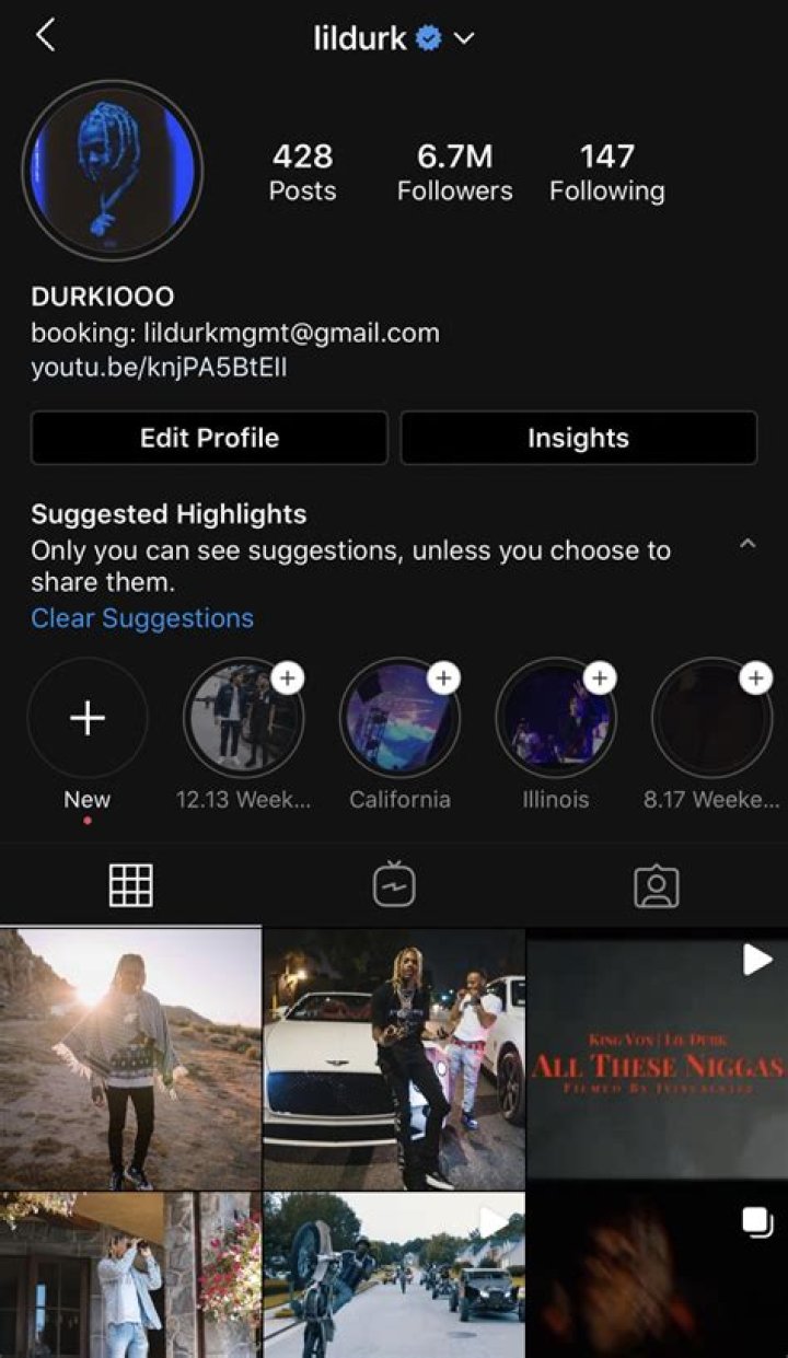 Lil Durk Deactivates Instagram Following India Royale Breakup Rumors