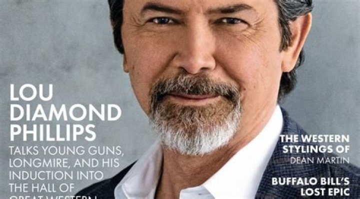 Lou Diamond Phillips Cowboys and Indians Magazine