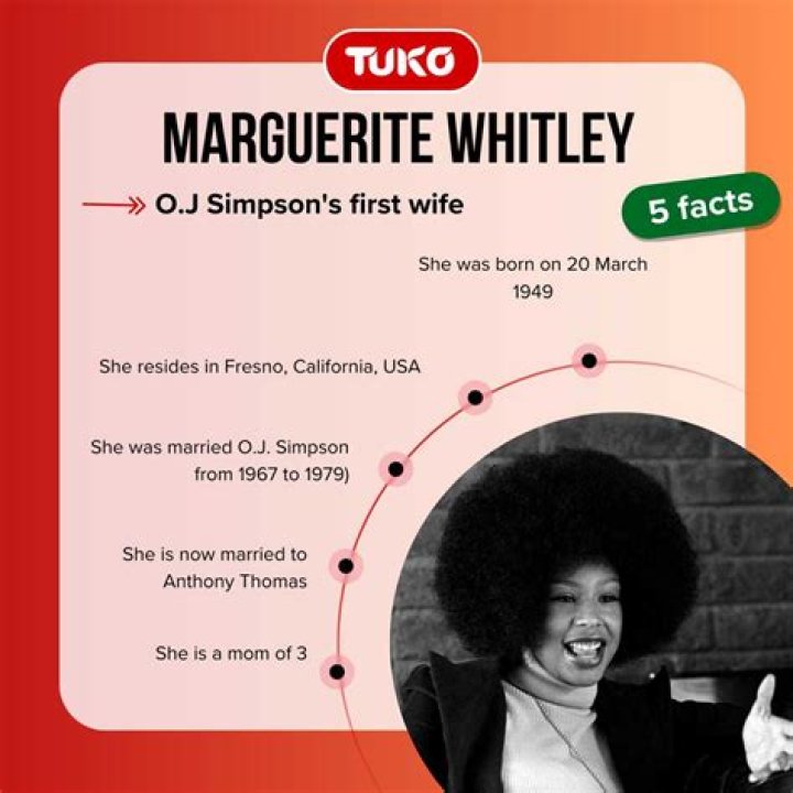 Marguerite Whitley What really happened to O.J Simpson's first wife