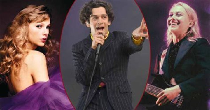 Matty Healy Kisses Phoebe Bridgers in Cheeky Snap With Bo Burnham &lsquo;Gay