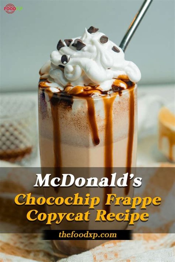 McDonald&rsquo;s Caramel Frappe (Copycat Recipe) Insanely Good