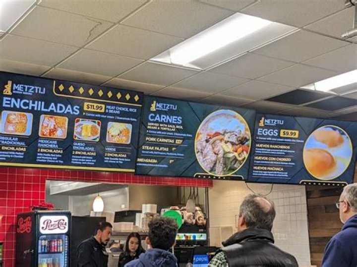 Menu at Metztli Mexican Taqueria restaurant, Meridian