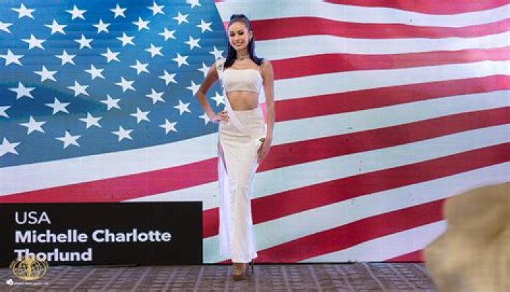Miss Intercontinental USA Michelle Charlotte Thorlund Miss