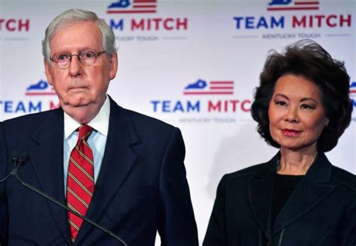 Mitch McConnell wives Meet Elaine Chao & Sherrill Redmon