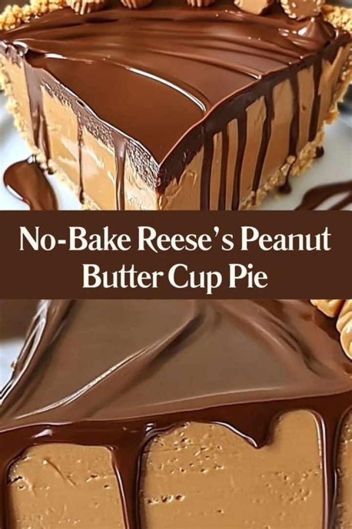 No Bake Reese's Peanut Butter Cup Cheesecake Desserts, Peanut butter