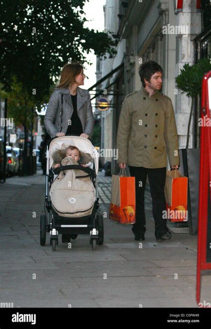 Noel Gallagher and long term girlfriend Sara MacDonald out with their