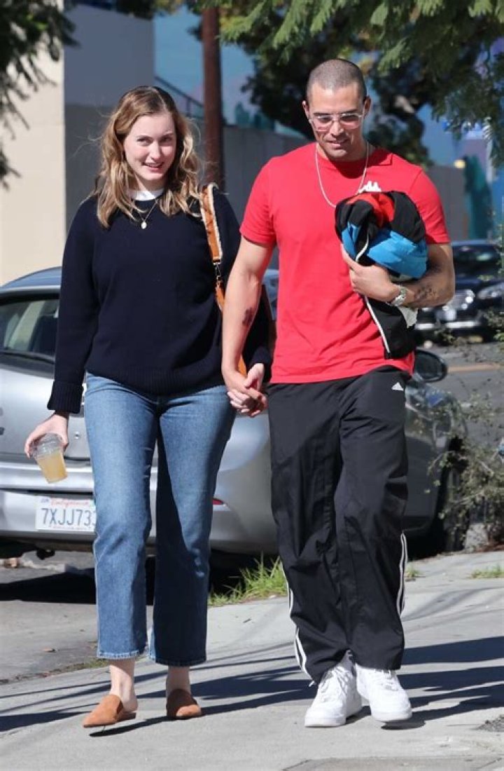 Olivia Macklin in a Blue Jeans Was Seen Out with Benjamin Levy Aguilar