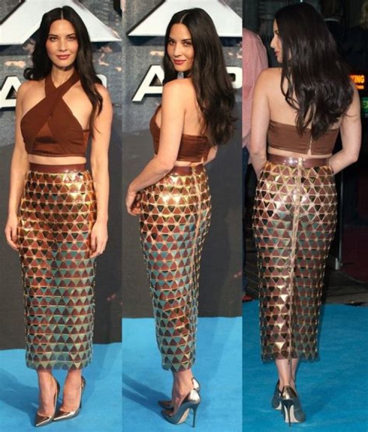 Olivia Munn shows off toned tum and shapely derriere at the gym Daily