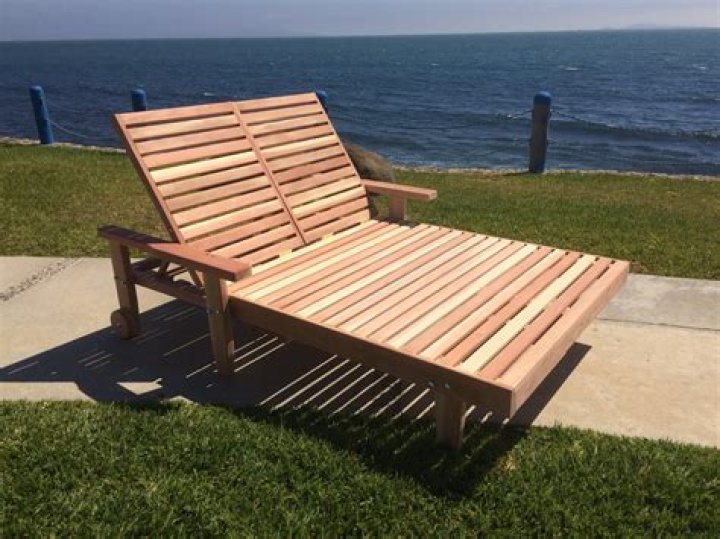 Outdoor Summer Redwood Chaise Lounge Free Shipping by Best Redwood