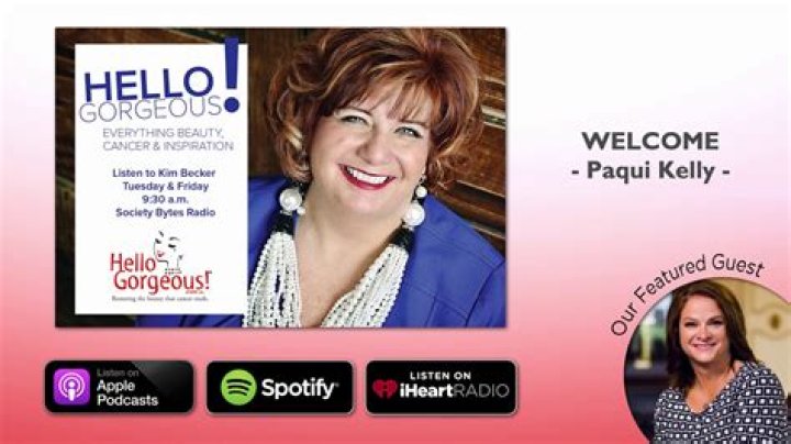 PAQUI KELLY 2X BREAST CANCER SURVIVOR PAQUI KELLY Audio Length 2900