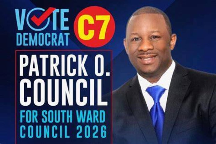 Patrick Council South Ward Councilman Elect Newark NJ