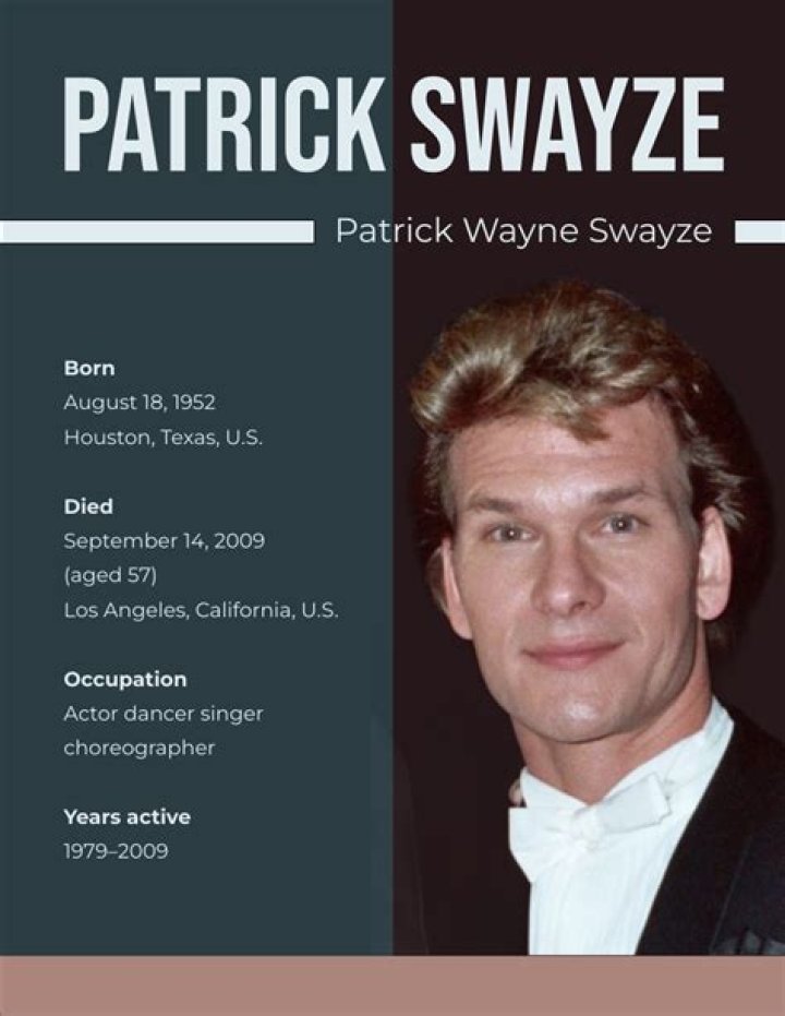 Patrick Swayze Biography, Patrick Swayze's Famous Quotes Sualci Quotes