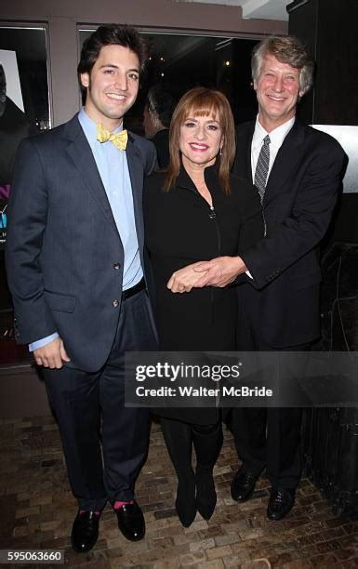 Patti LuPone with her husband Matt Johnson and son Josh Attending the