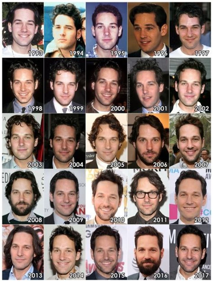 Paul Rudd Through the years Entertainment.ie