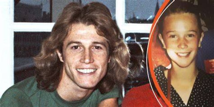 Peta, Andy's daughter Andy gibb, Barry gibb, Andy