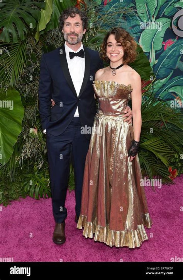 Pictured Tatiana Maslany and Kristian Bruun Celebrities at the 2018
