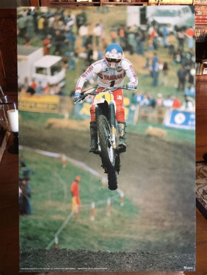 Pin on Vintage Motocross Posters