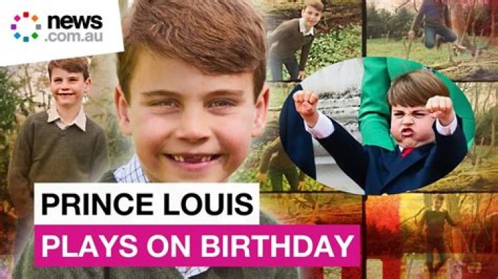 Prince Louis New birthday photograph as he starts nursery CBBC Newsround