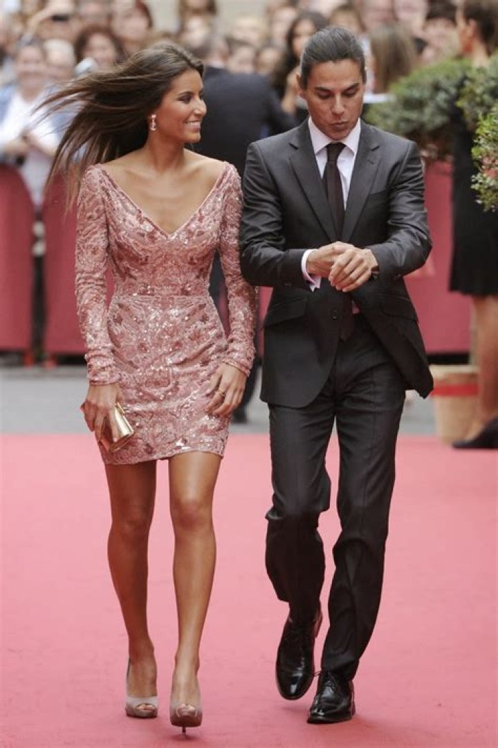 Red Carpet wedding Miguel Angel Silvestre and Manuela Velasco Red