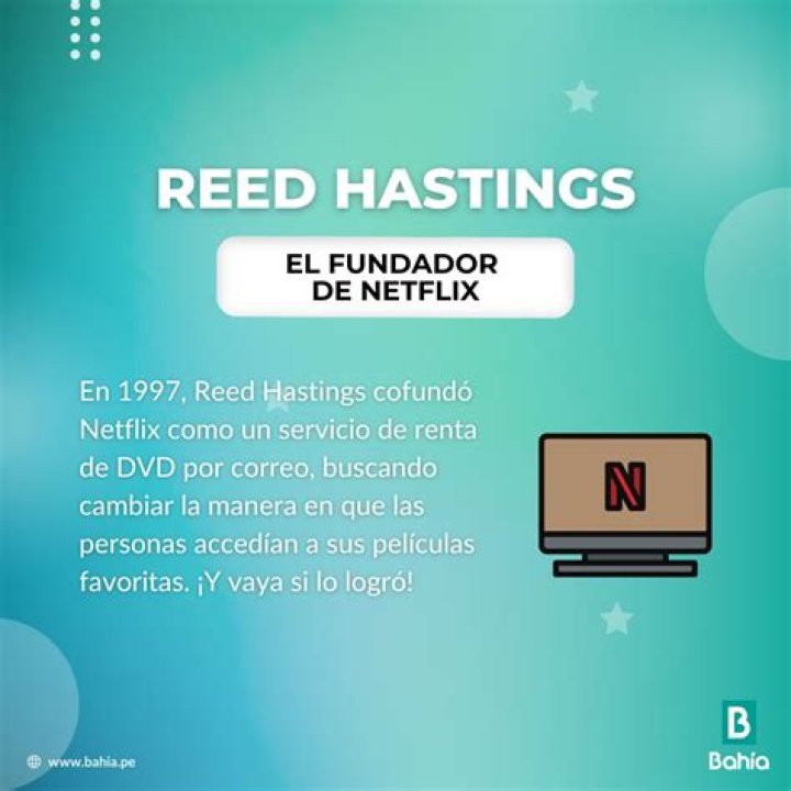 Reed Hastings, el fundador de Netflix, una vida entre cabras