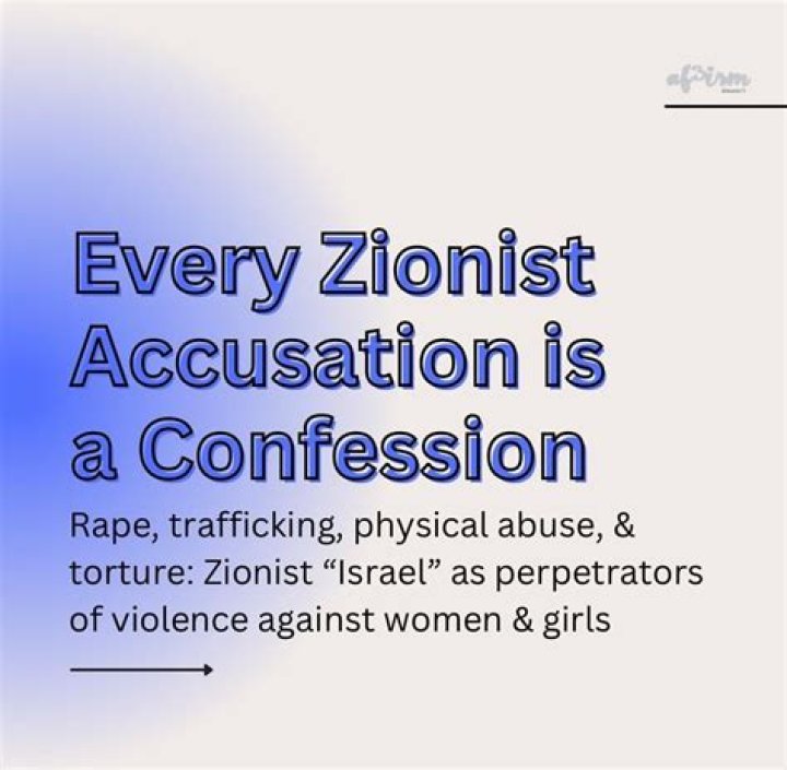 Remember that every accusation is a confession. IDF has a pattern of