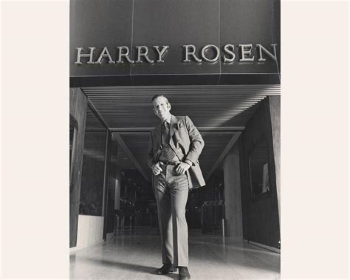 Remembering Harry Rosen Iconic Canadian Fashion Legend Passes Away at
