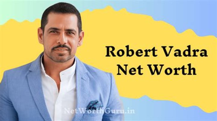 Robert Vadra's Total Worth Revealed