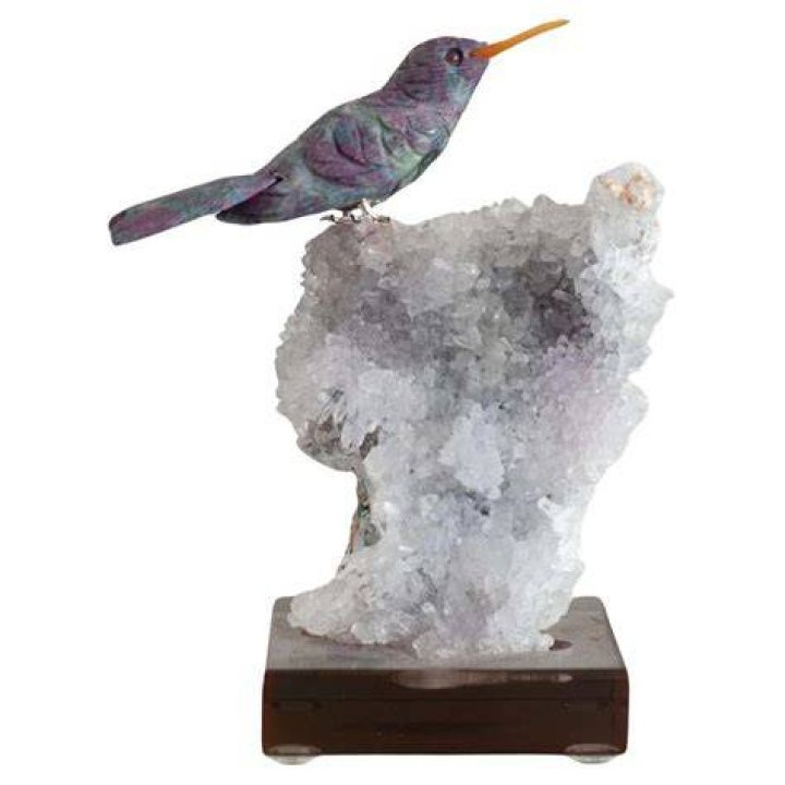 Ruby Zoisite Obelisk Decorative bird houses, Bear decor, Ceramic yarn
