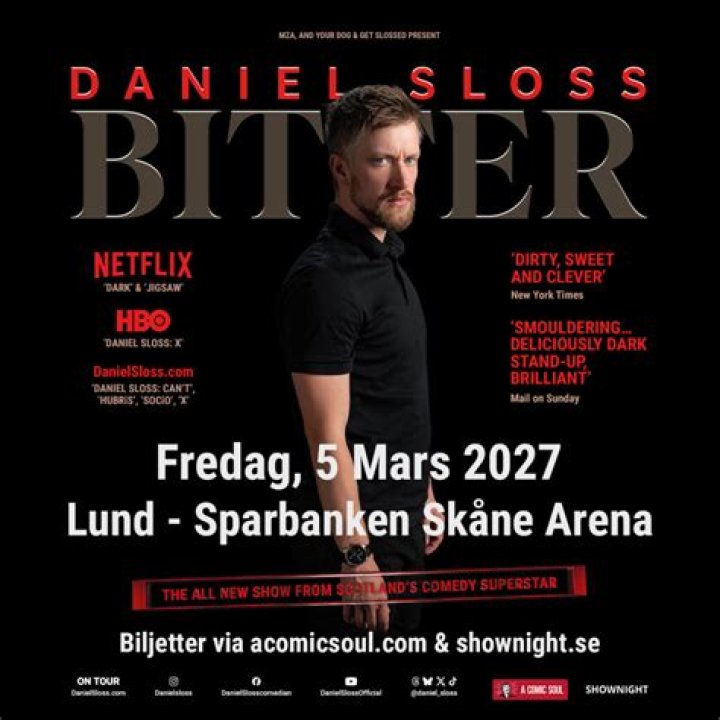Scottish Comedian Daniel Sloss brings hit show ‘Daniel Sloss X’ to