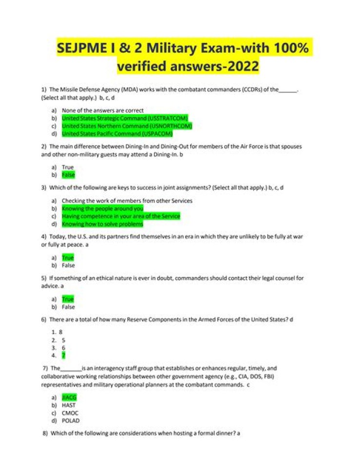 SEJPME Final Exam Answers Scored 100 2021