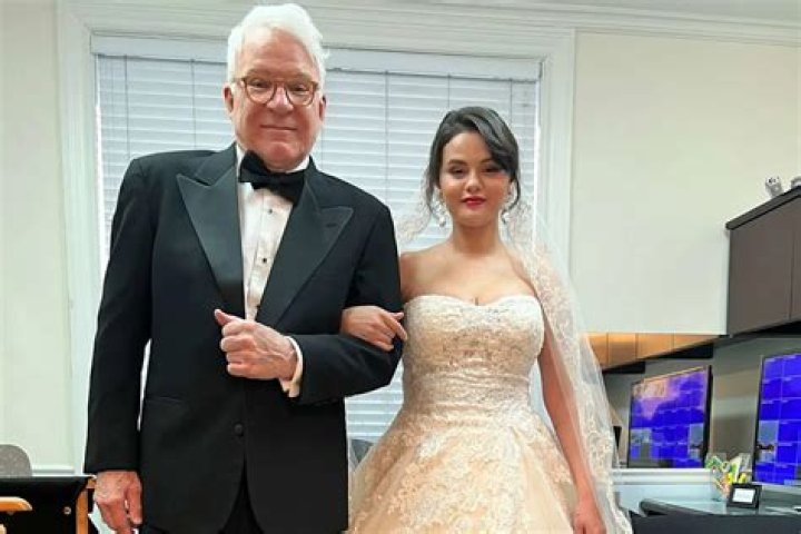 Selena Gomez Dons a Wedding Gown &mdash; and Has a 'Father of the Bride