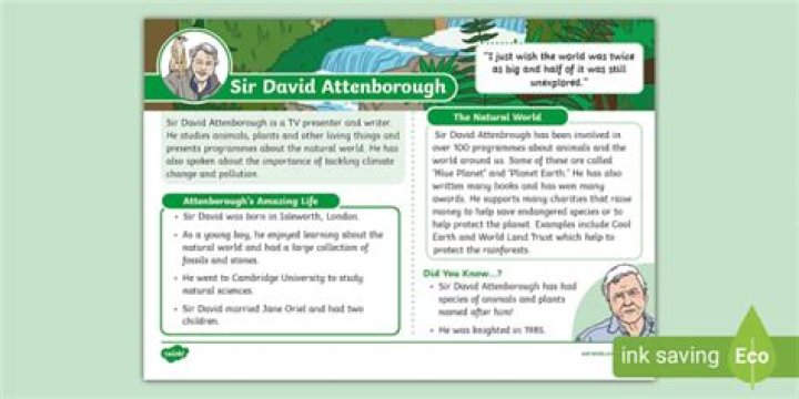 Sir David Attenborough is teaching kids geography online through BBC's