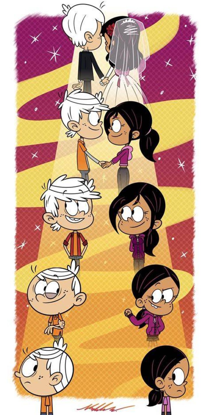 Solo Lincoln. Capitulo 6. Caricaturas de nickelodeon, Chicas de